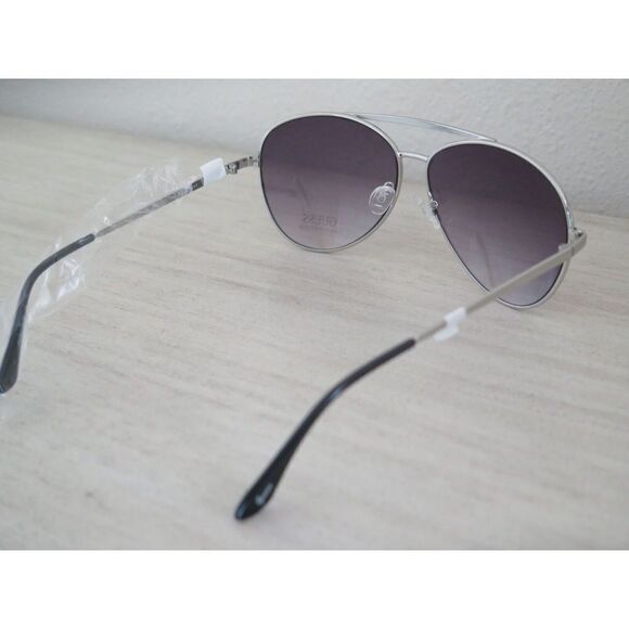 GUESS GF0399 01B Women's Silver/Gray Aviator Sunglasses - Picture 6 of 9